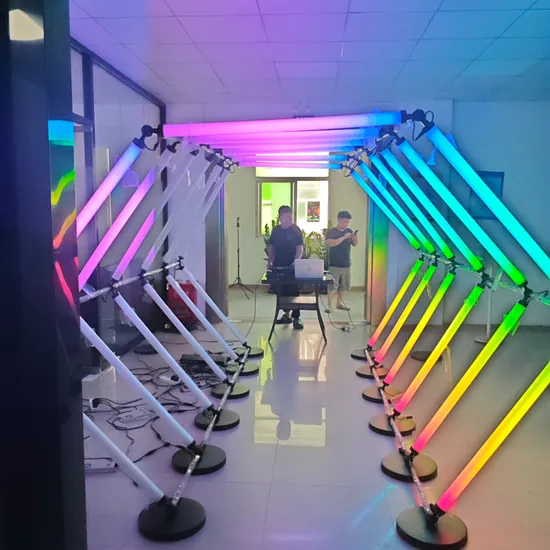 LED 픽셀 튜브 조명을 갖춘 주소 지정이 가능한 선형 RGB 광고 디스플레이