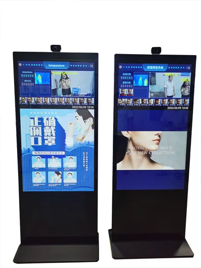 Lofit 49 55 65 인치 맞춤형 실내 바닥 스탠드 전자 플레이어 키오스크 LCD 광고 디스플레이 디지털 간판