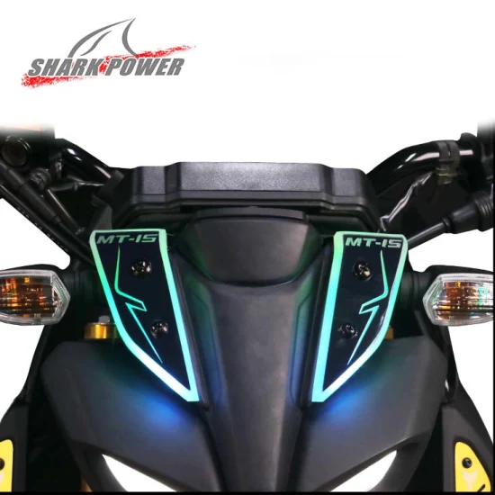 오토바이 액세서리 예비 부품 LED 라이트 바 야마하 MT15에 대한 멋진 오토바이 장식 조명